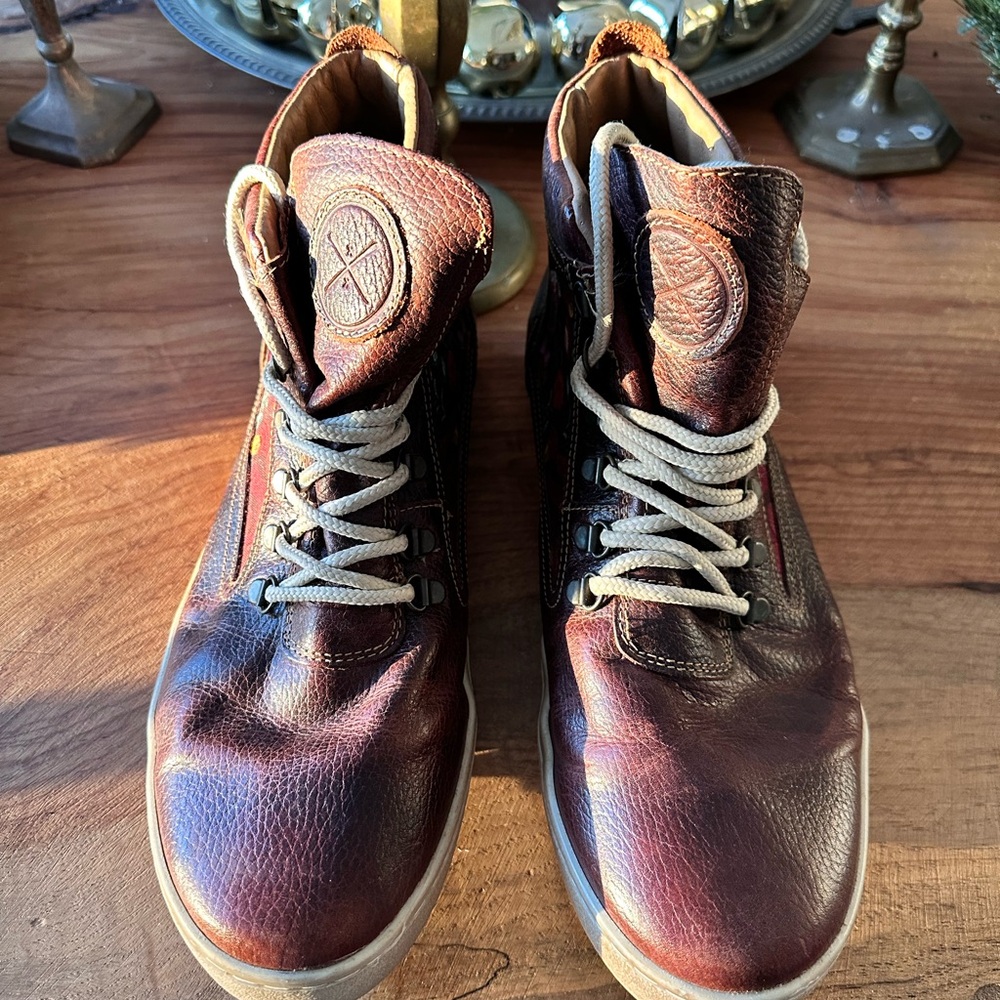 Inkkas Brown Leather Men's Boots